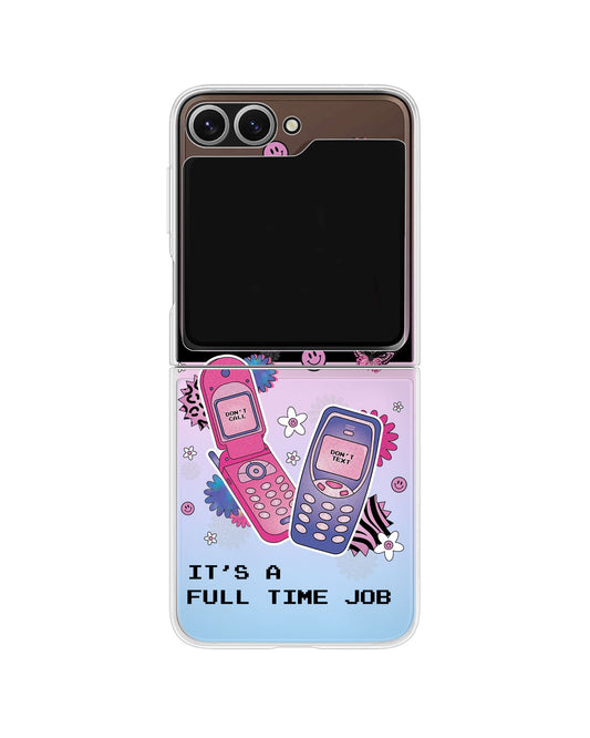 واقي خلفي قابل للطي/التقليب يعمل بنظام Android Holo - Busy Love Myself