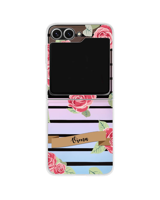 واقي خلفي قابل للطي/التقليب يعمل بنظام أندرويد - وردي