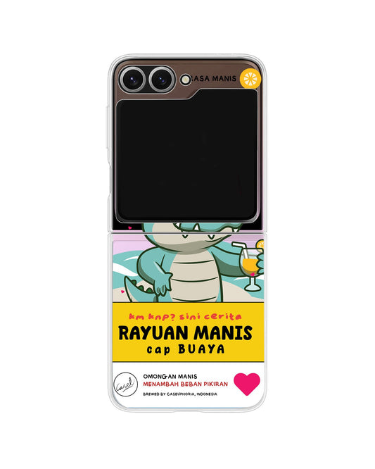 Android Flip / Fold Rearguard Holo - Cap Buaya