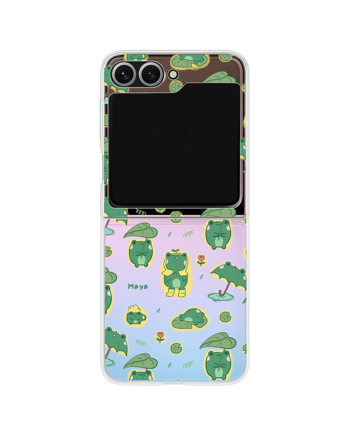 Android Flip / Fold Rearguard Holo - Happy Rain