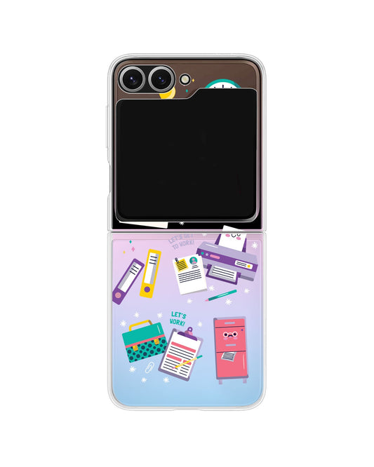 واقي خلفي قابل للطي/التقليب يعمل بنظام أندرويد - الموظفون والضباط