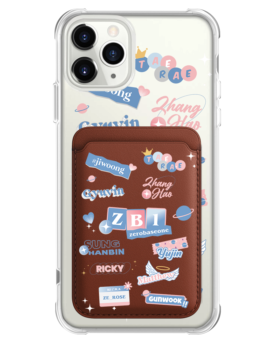 حافظة مغناطيسية لهاتف iPhone - أعضاء Zerobaseone