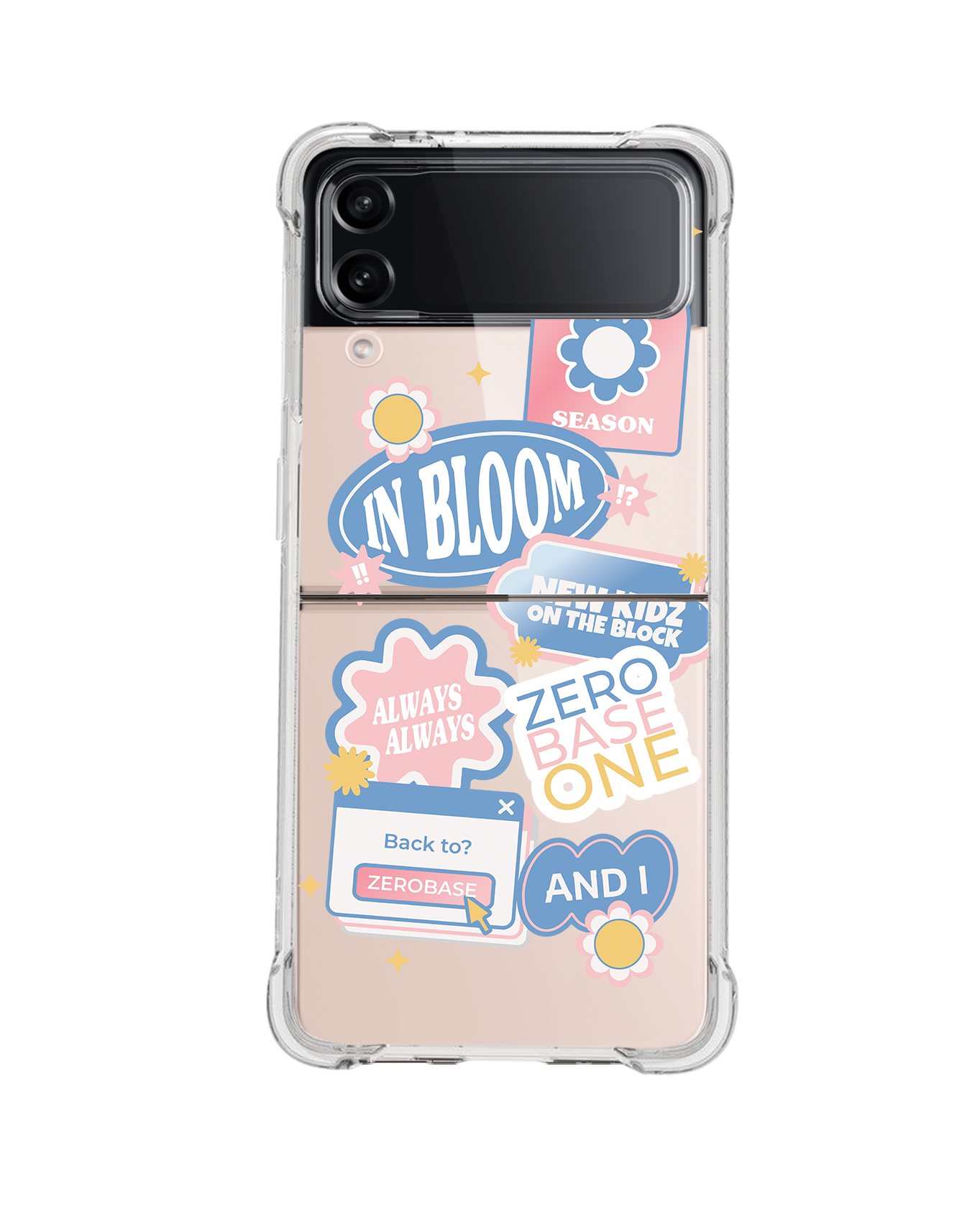 Android Flip / Fold Rearguard Hybrid - Zerobaseone Song Sticker Pack