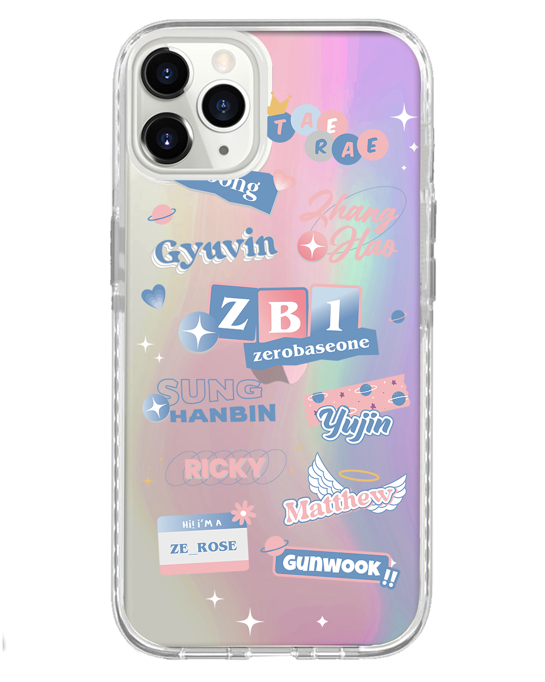 iPhone Rearguard Holo - สมาชิก Zerobaseone