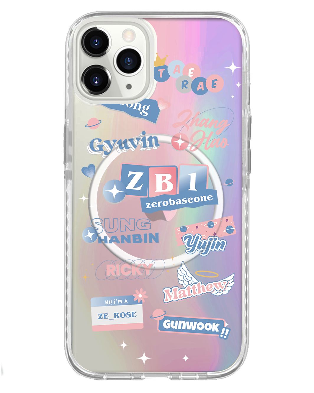 iPhone Rearguard Holo - สมาชิก Zerobaseone