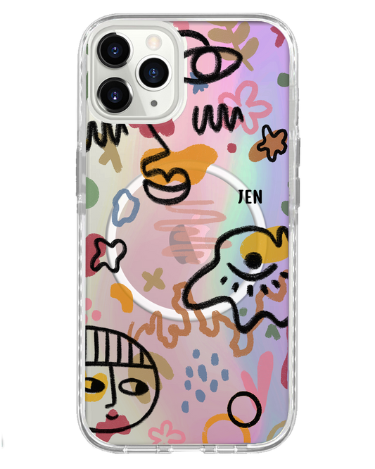 iPhone Rearguard Holo - Abstract 3.0