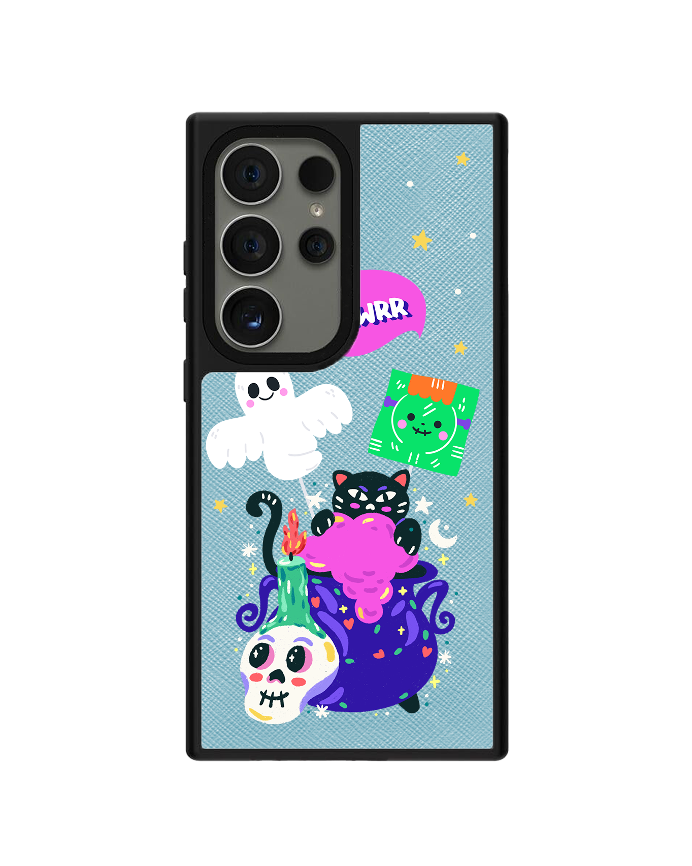 ด้ามจับหนัง Android - Cat Monster