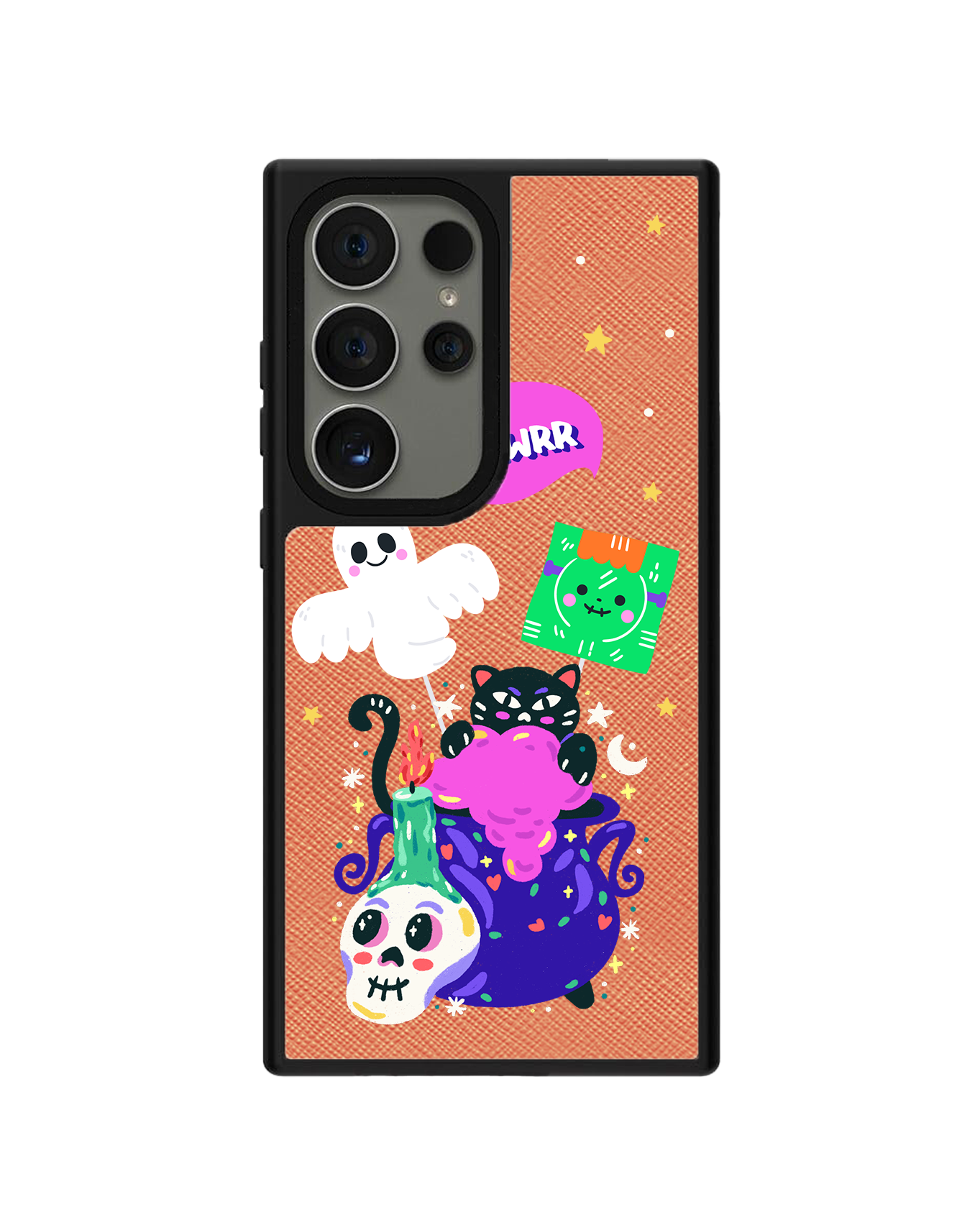 ด้ามจับหนัง Android - Cat Monster
