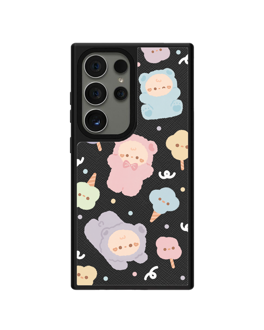 Android Leather Grip - Cotton Teddy