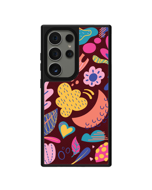 Android Leather Grip - Florals