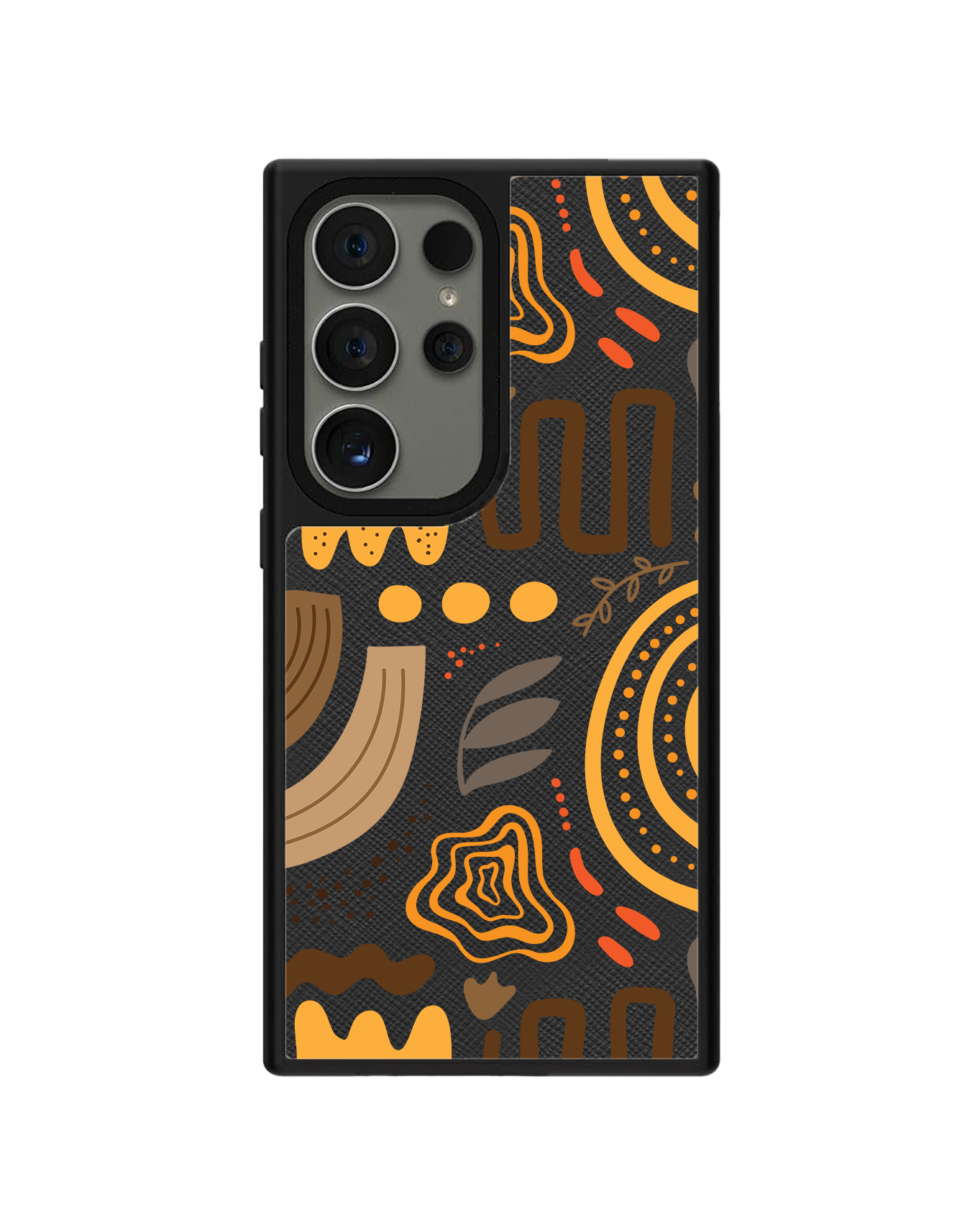 Android Leather Grip - สวัสดีฤดูใบไม้ร่วง
