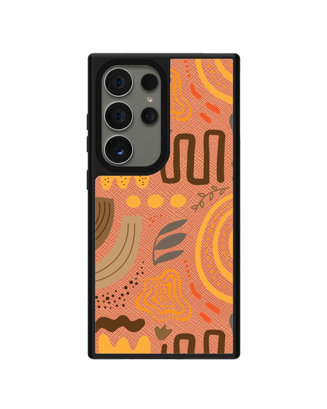 Android Leather Grip - สวัสดีฤดูใบไม้ร่วง