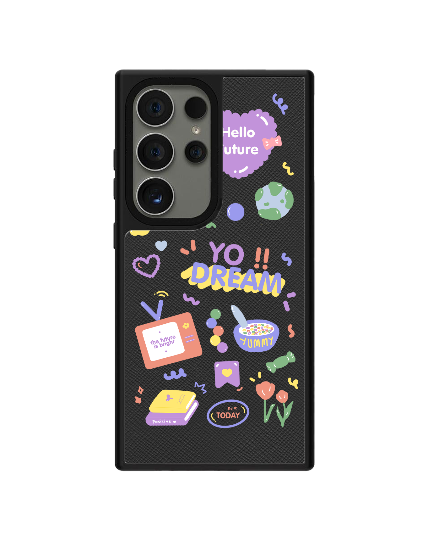 Android Leather Grip - สวัสดีอนาคต