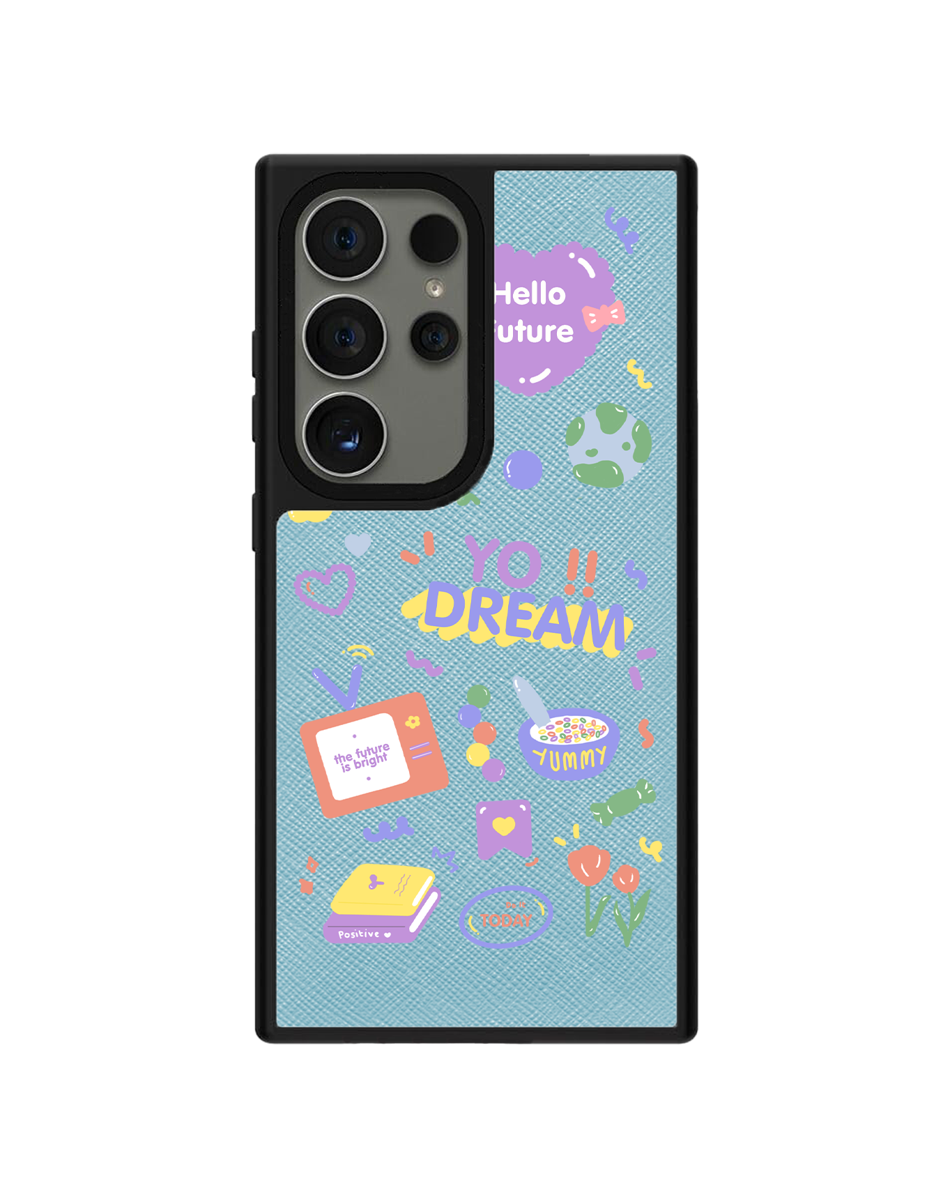 Android Leather Grip - สวัสดีอนาคต