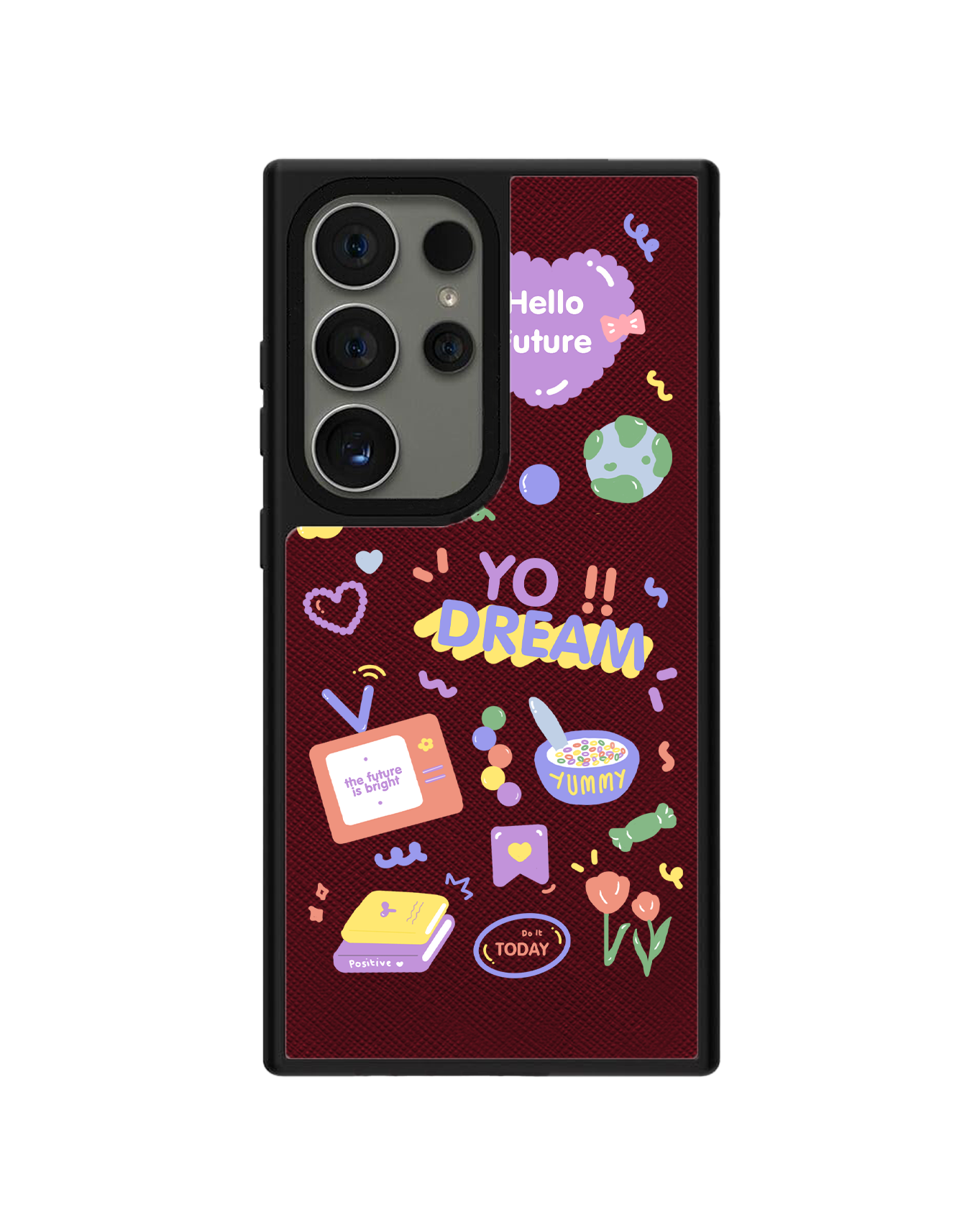 Android Leather Grip - สวัสดีอนาคต