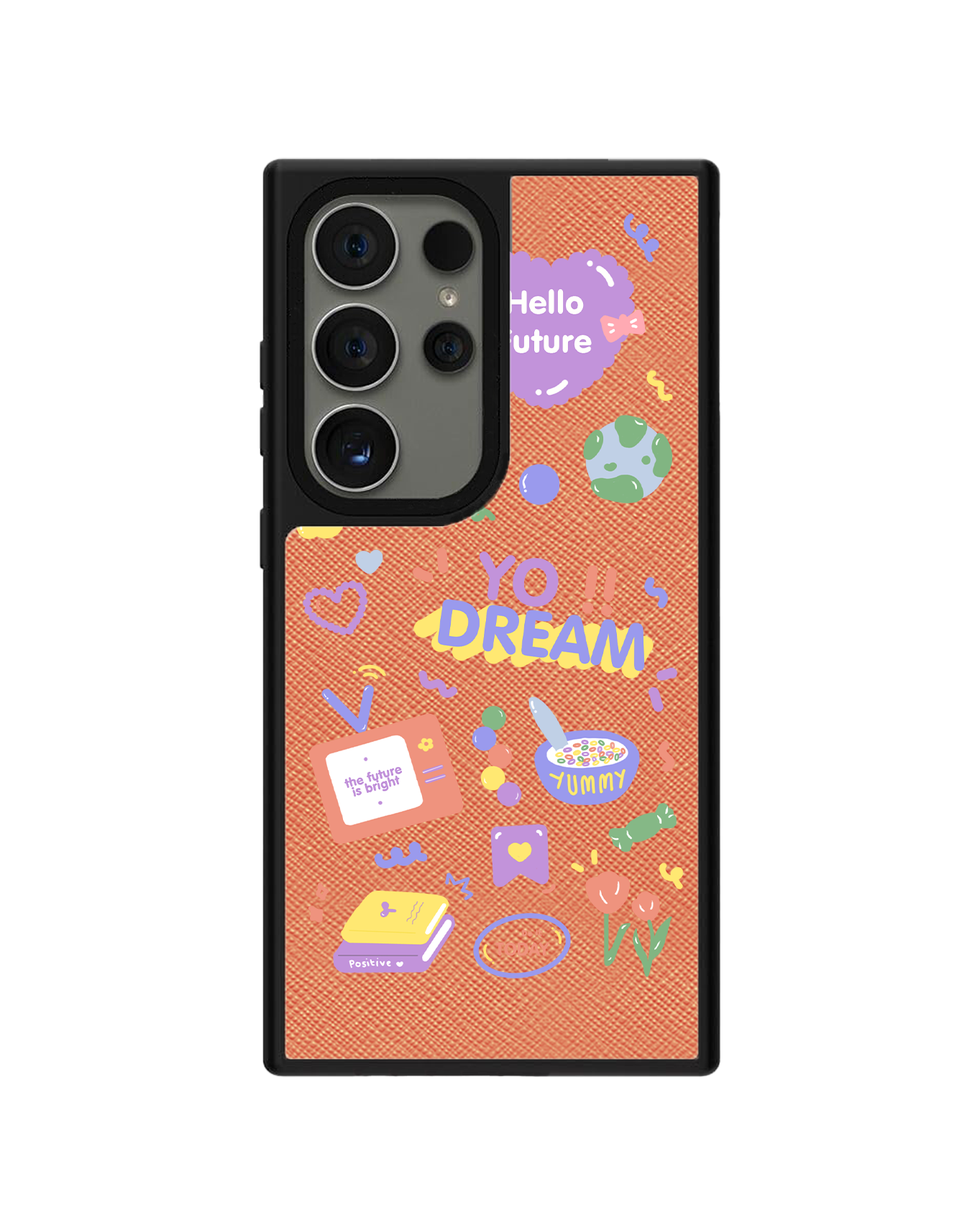 Android Leather Grip - สวัสดีอนาคต