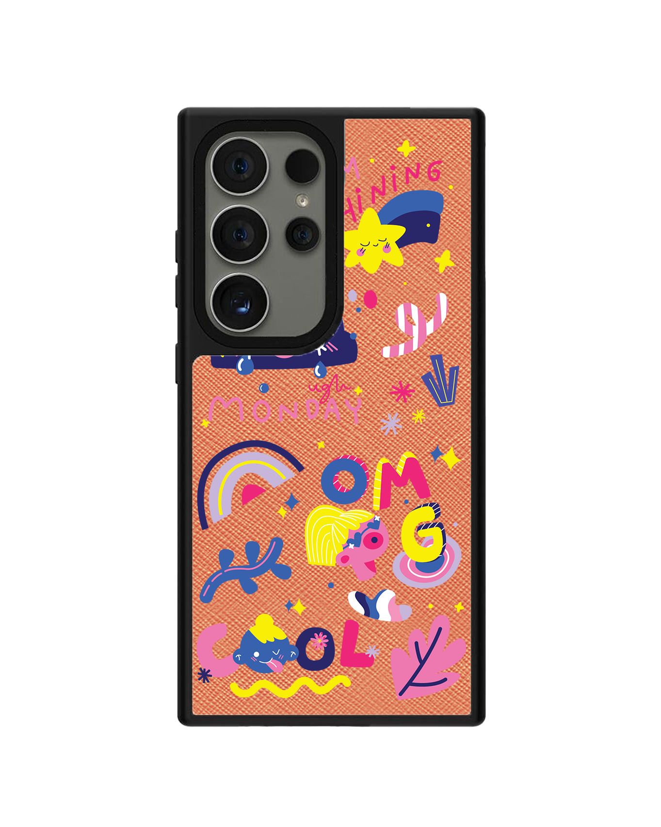 Android Leather Grip - วันจันทร์ของฉัน