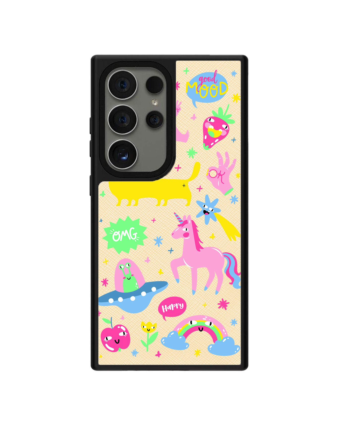 Android Leather Grip - มอนสเตอร์บอกอารมณ์ดี