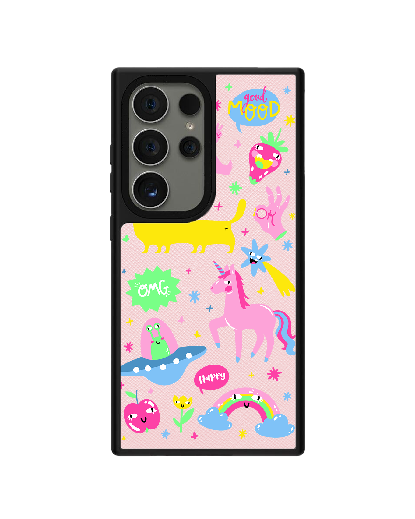 Android Leather Grip - มอนสเตอร์บอกอารมณ์ดี