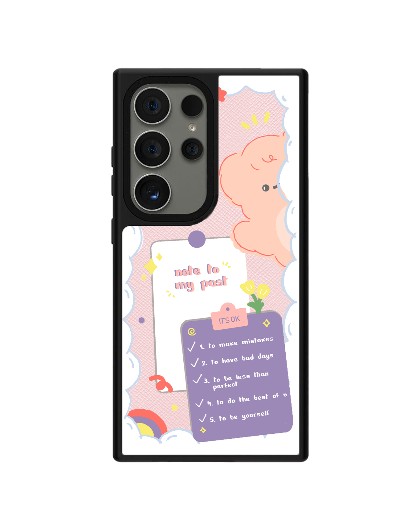 Android Leather Grip - Note to my Past