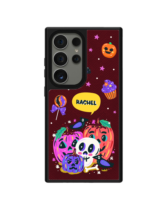 Android Leather Grip - Pumpkin Monster