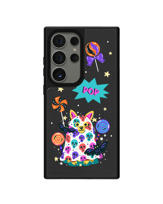 Android Leather Grip - Puppy Monster