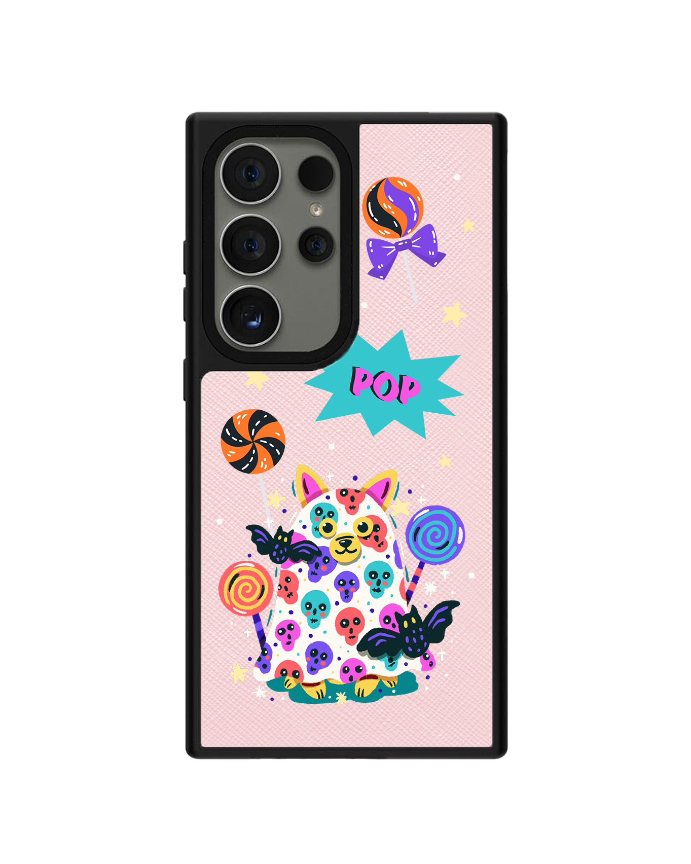 Android Leather Grip - Puppy Monster