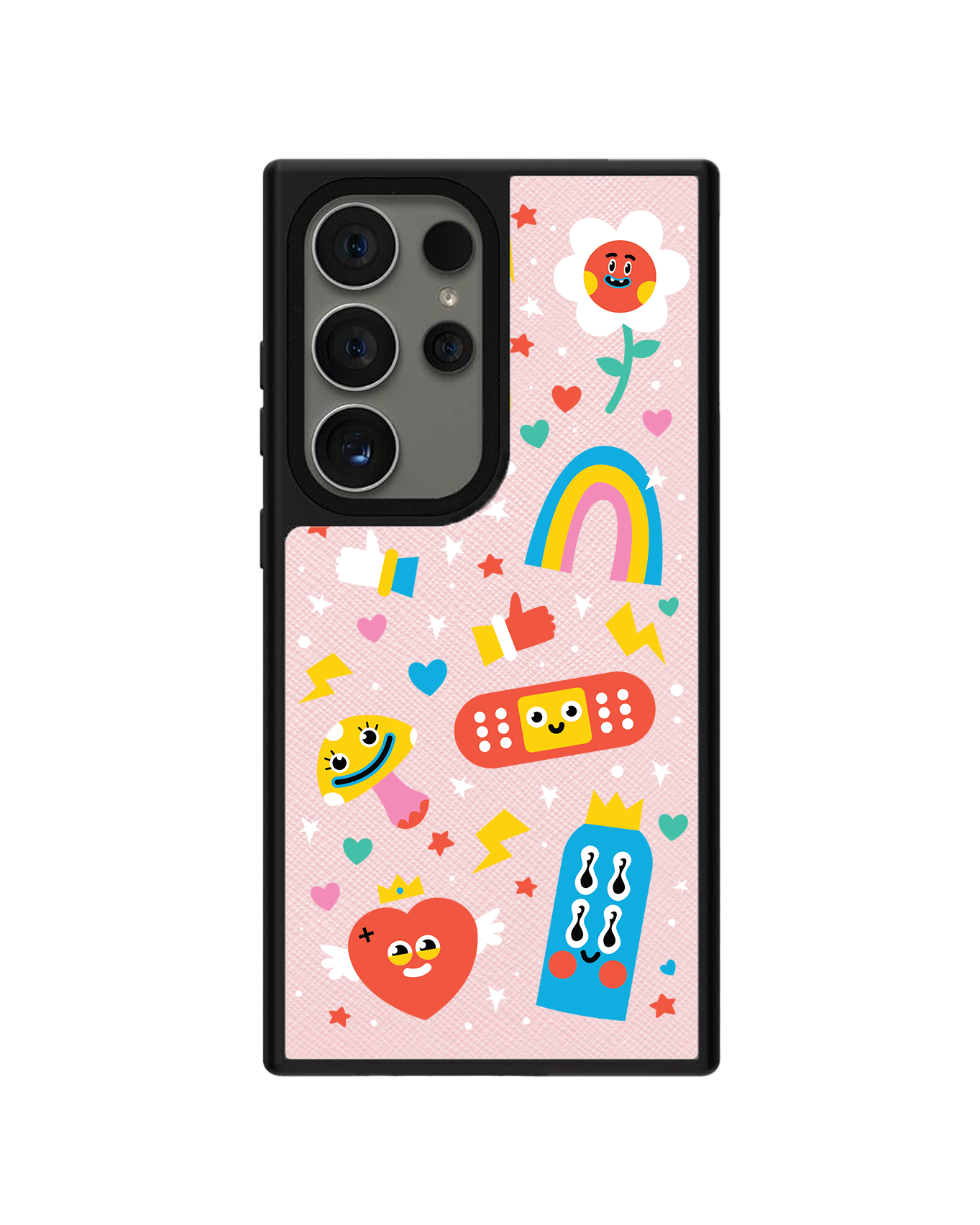 Android Leather Grip - Red Club