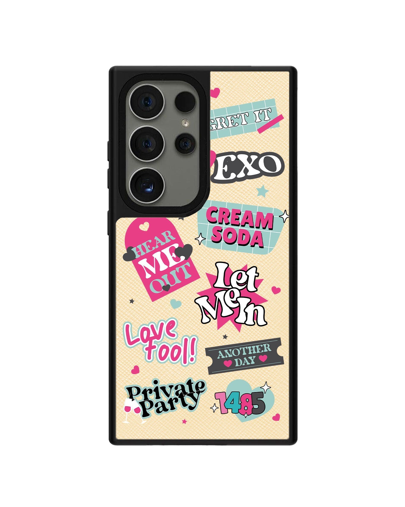 Android Leather Grip - EXO Cream Soda