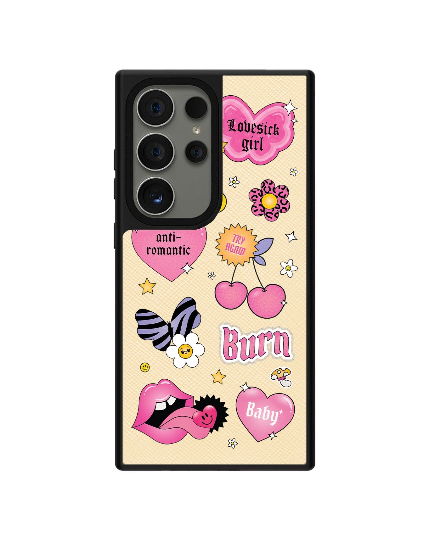 Android Leather Grip - Meow Pop 1.0