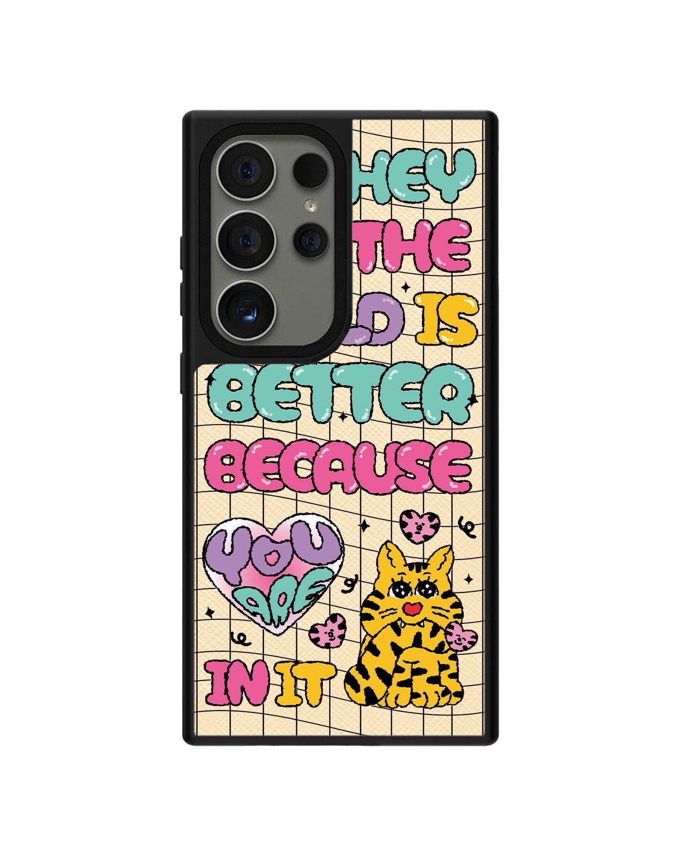 Android Leather Grip - You're My World