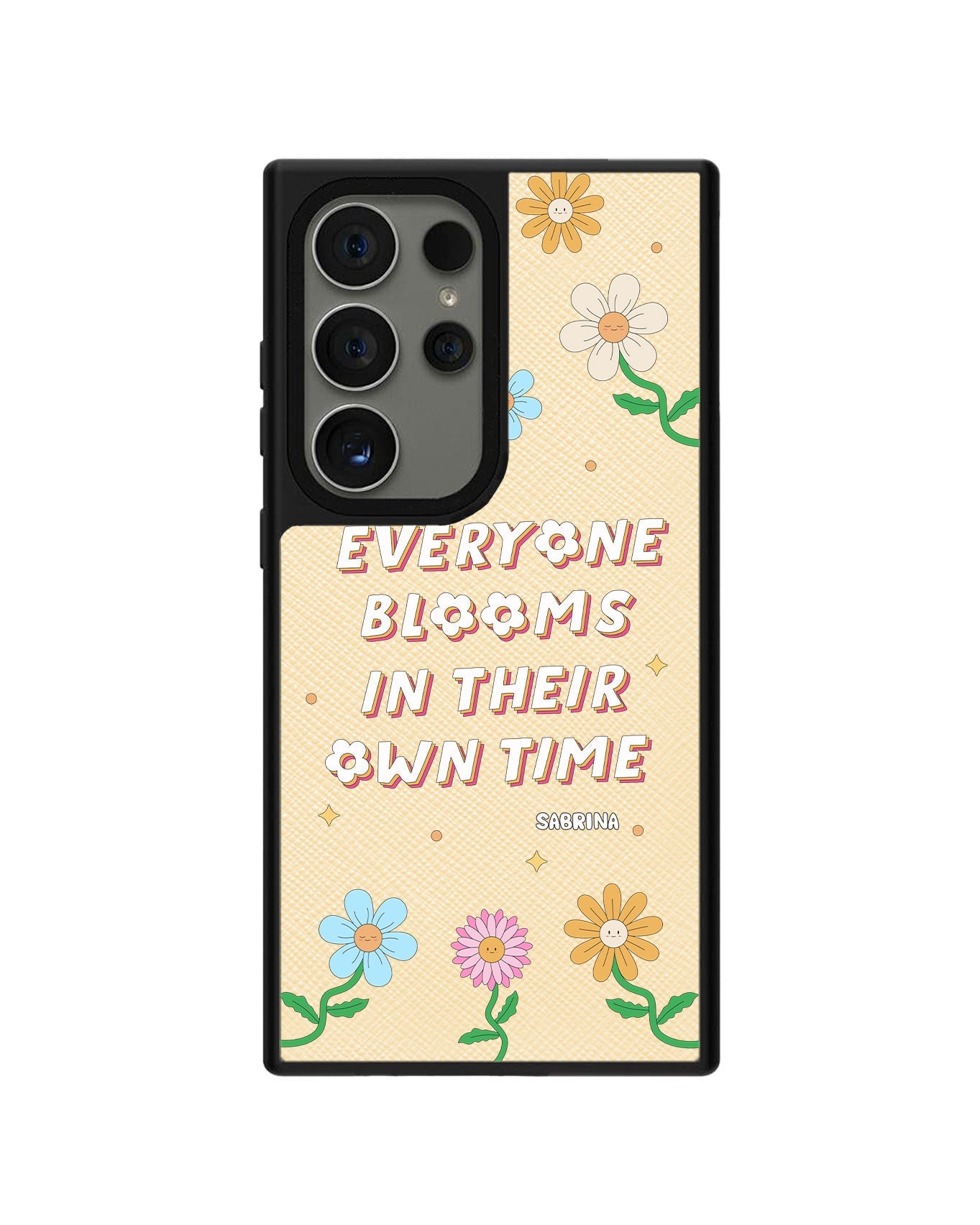 Android Leather Grip - Blooms