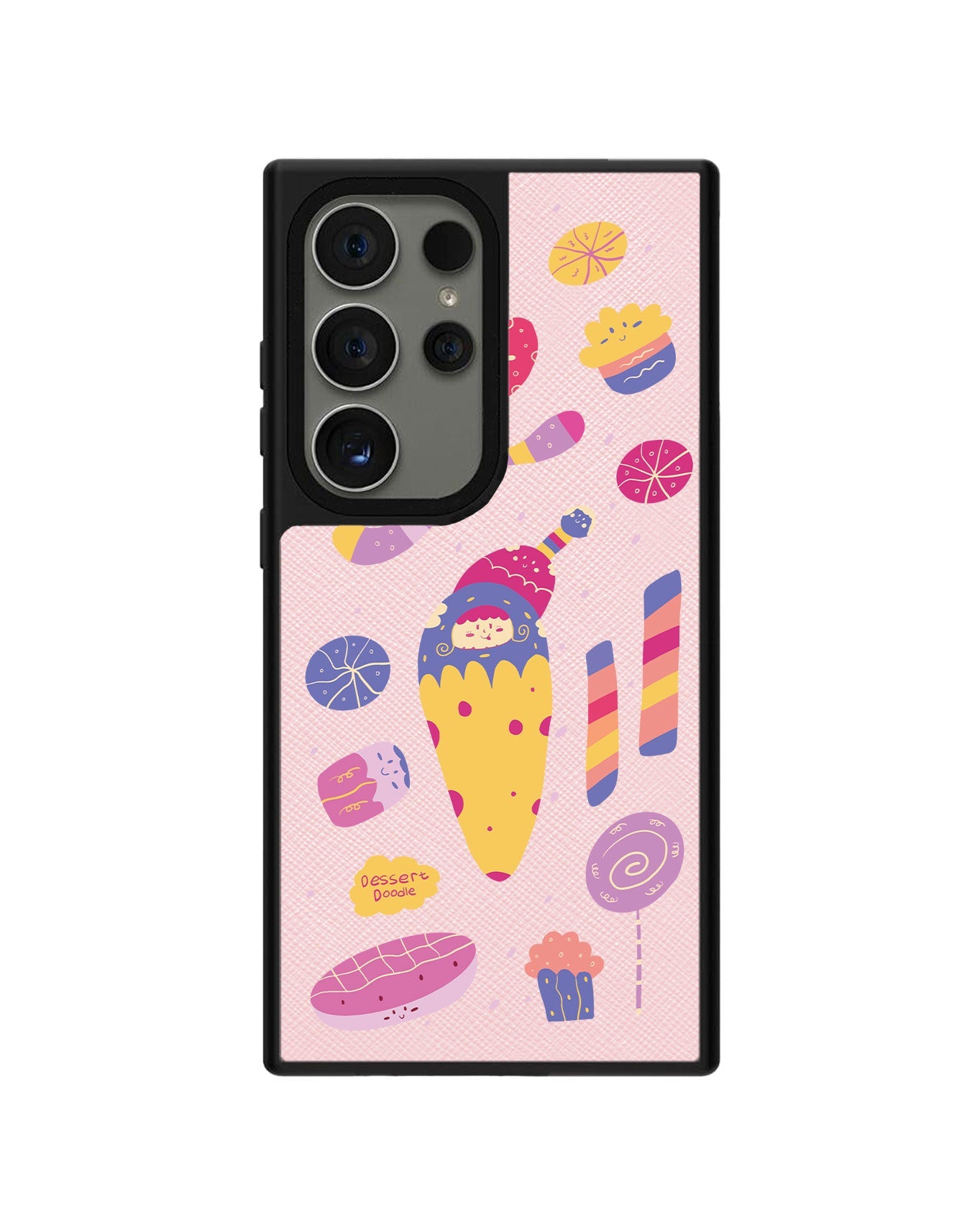 ด้ามจับหนัง Android - ขนมหวาน Doodle