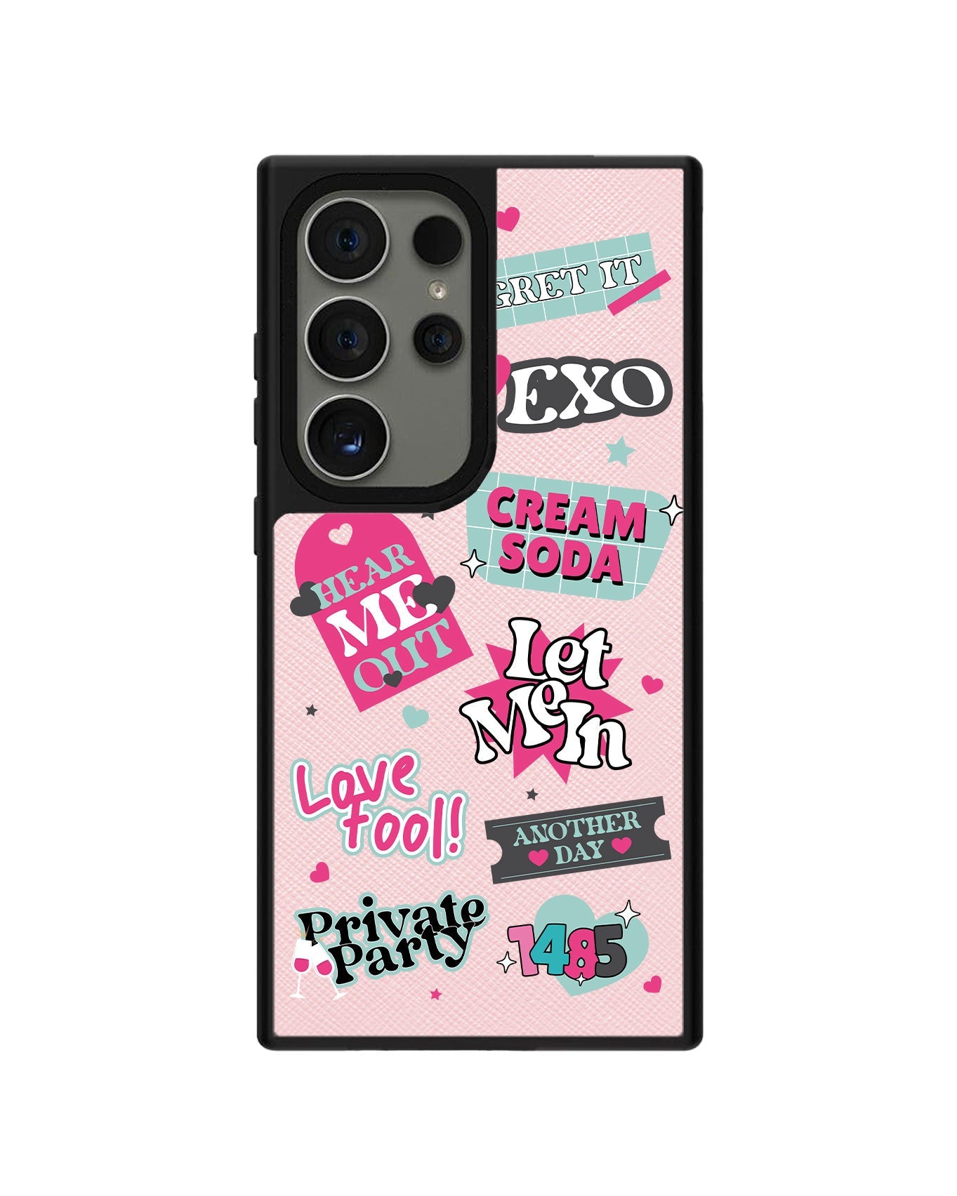 Android Leather Grip - EXO Cream Soda