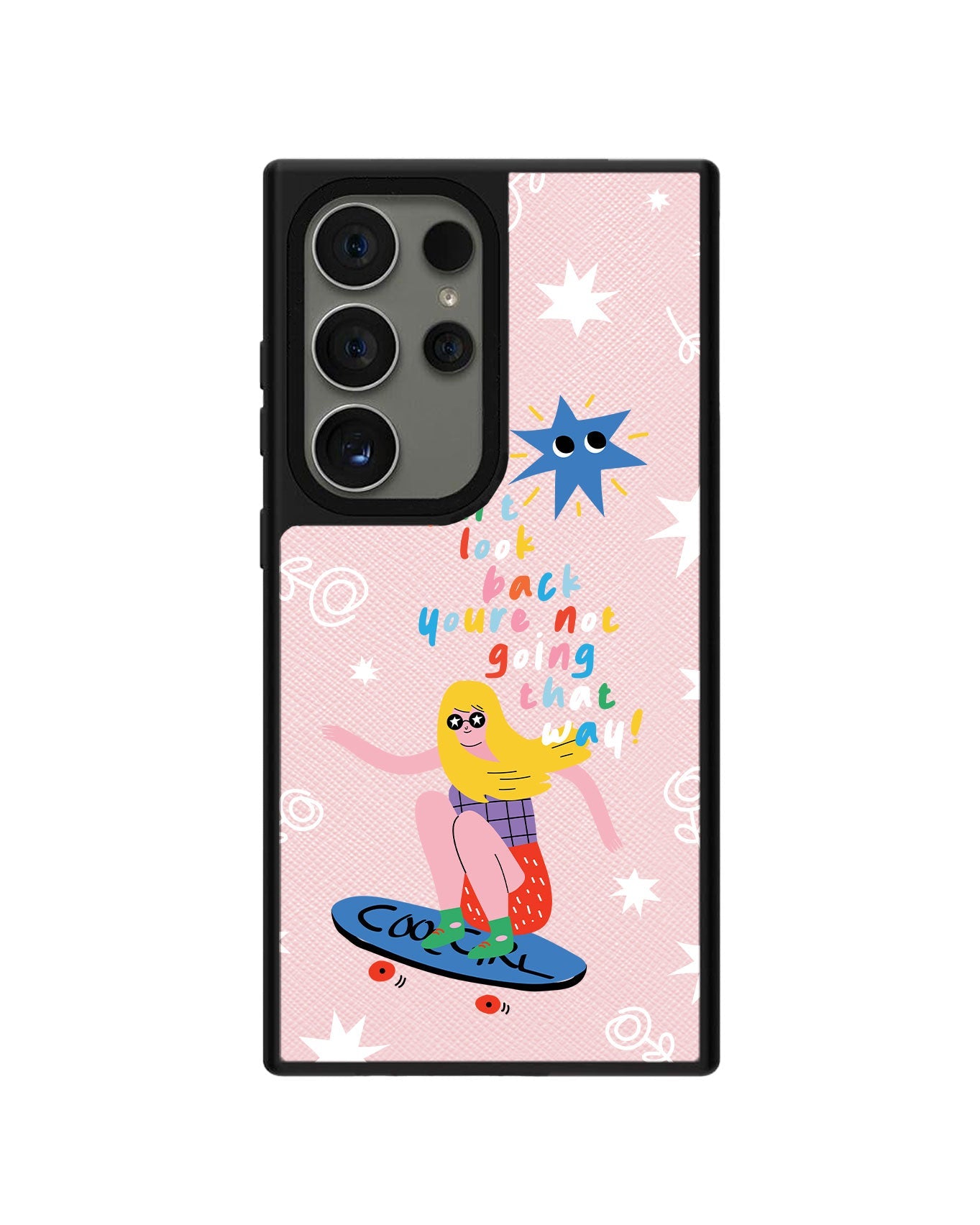 Android Leather Grip - Keep Growing