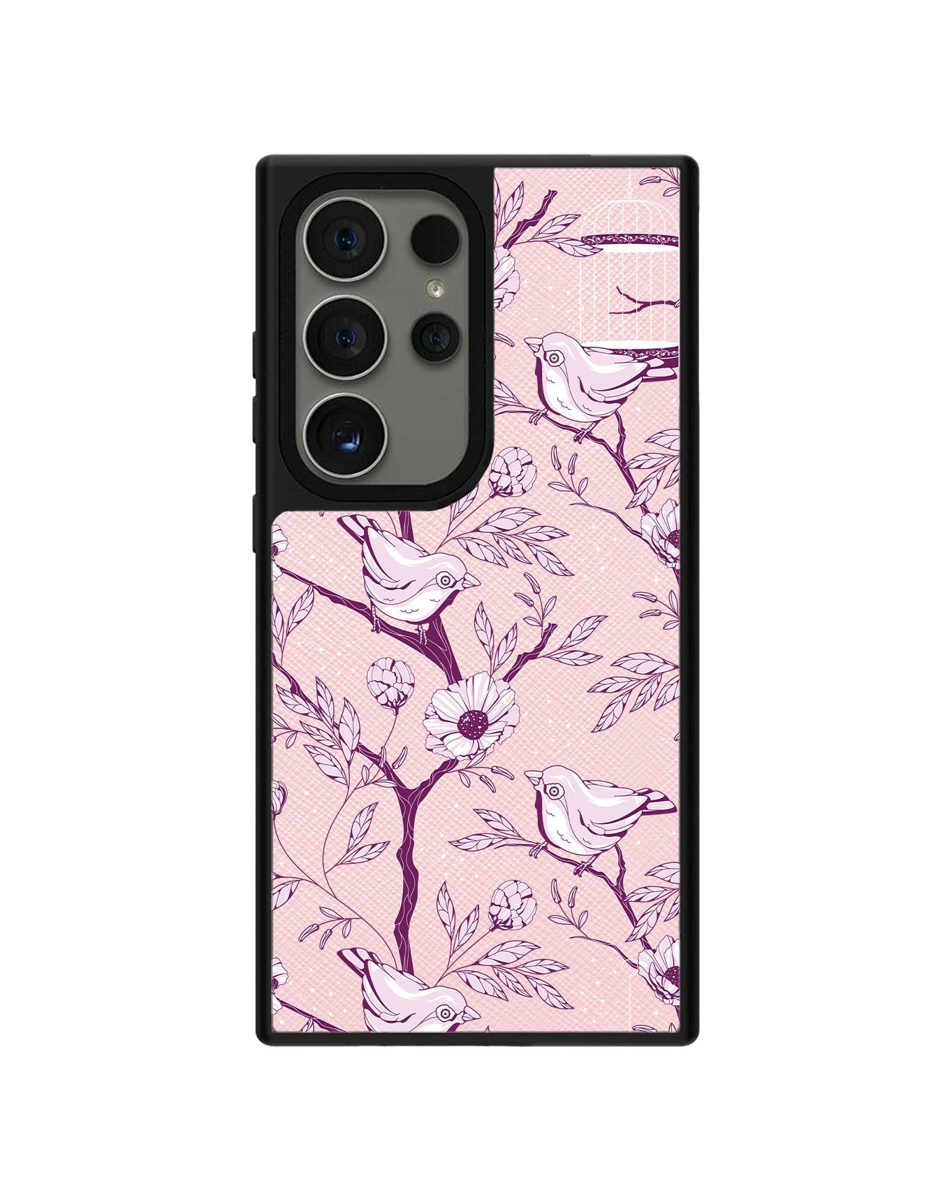 Android Leather Grip - Lovebird Monochrome 5.0