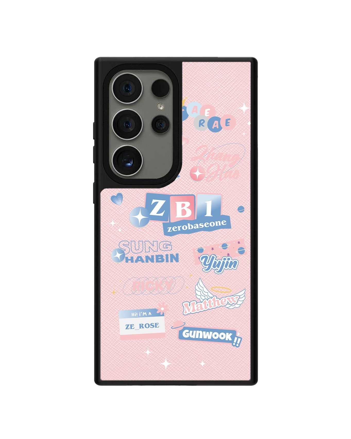 Android Leather Grip - Zerobaseone Members