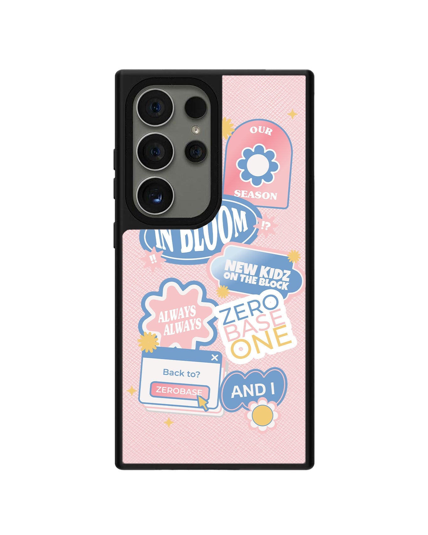 Android Leather Grip - Zerobaseone Song Sticker Pack