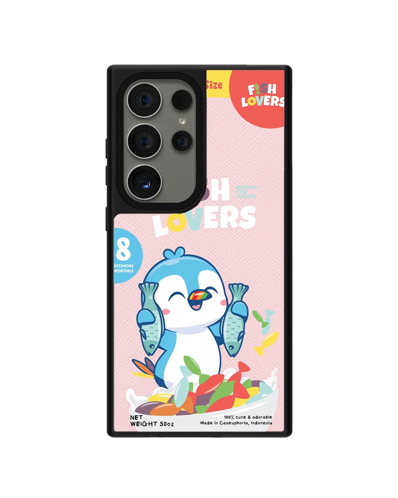 Android Leather Grip - Fish Lovers