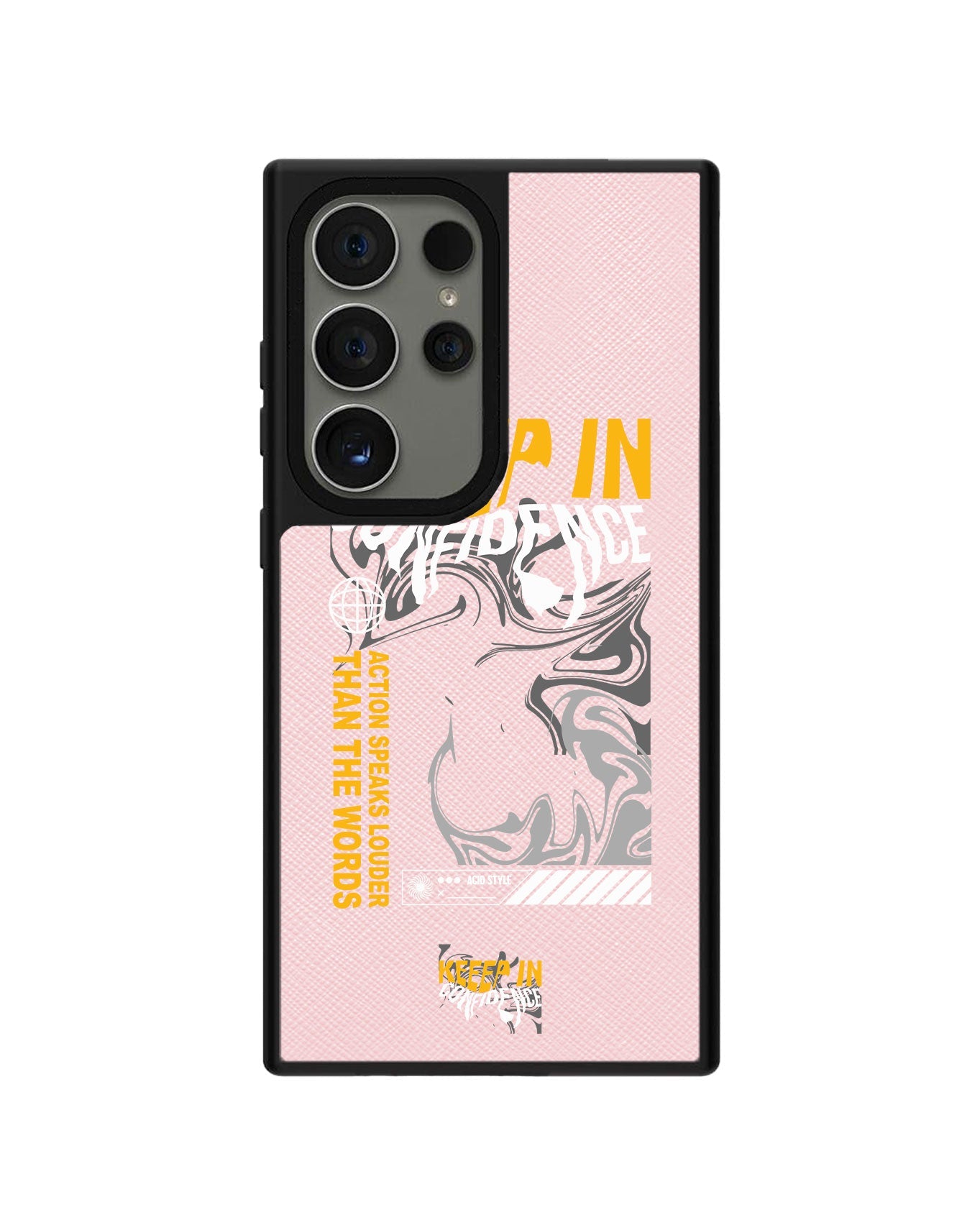 Android Leather Grip - Keep in Confidence