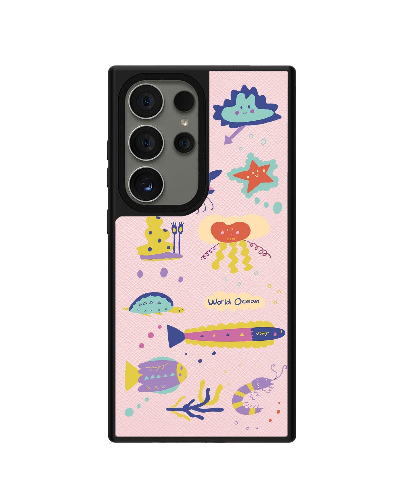 Android Leather Grip - Ocean World