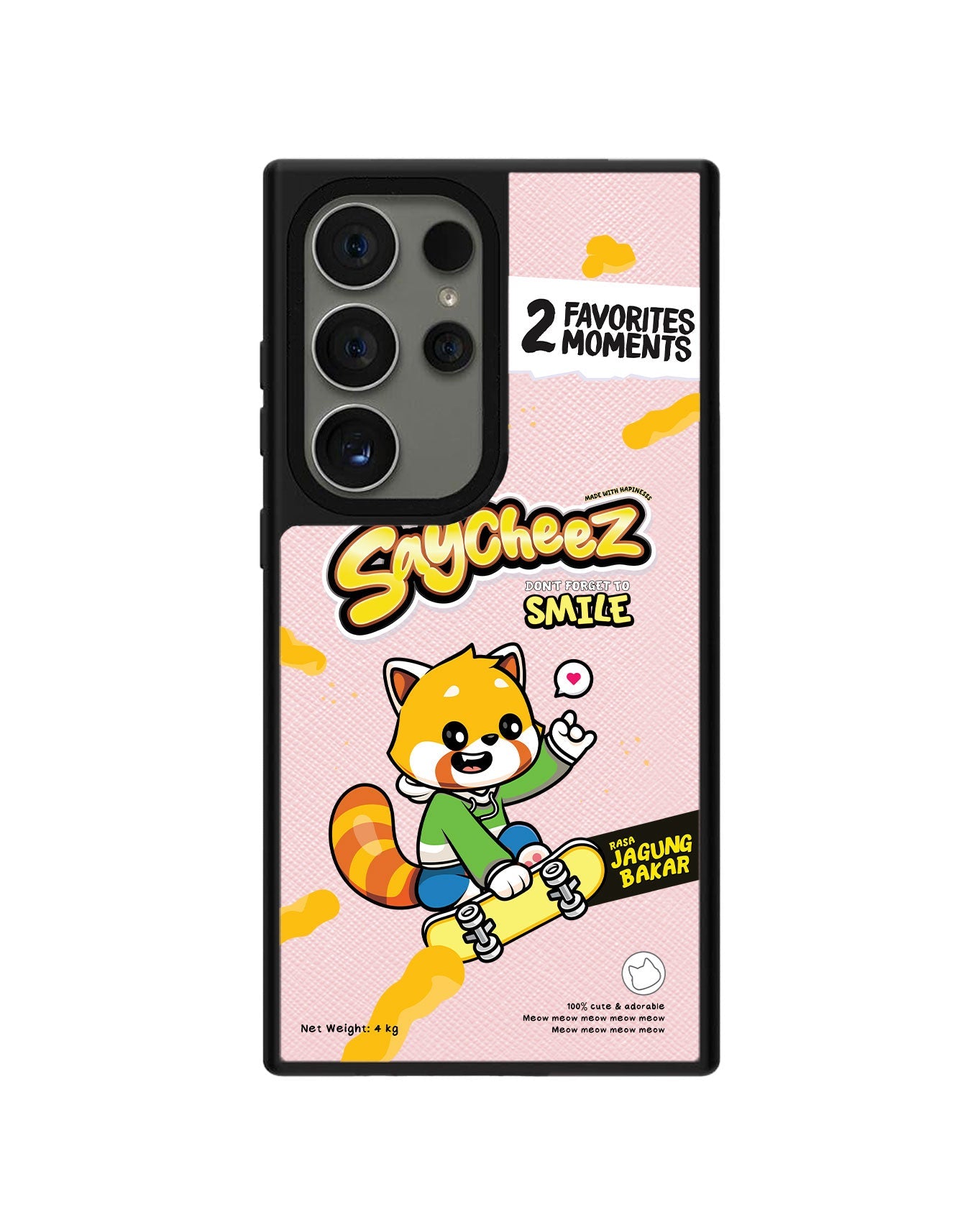 Android Leather Grip - Saycheez