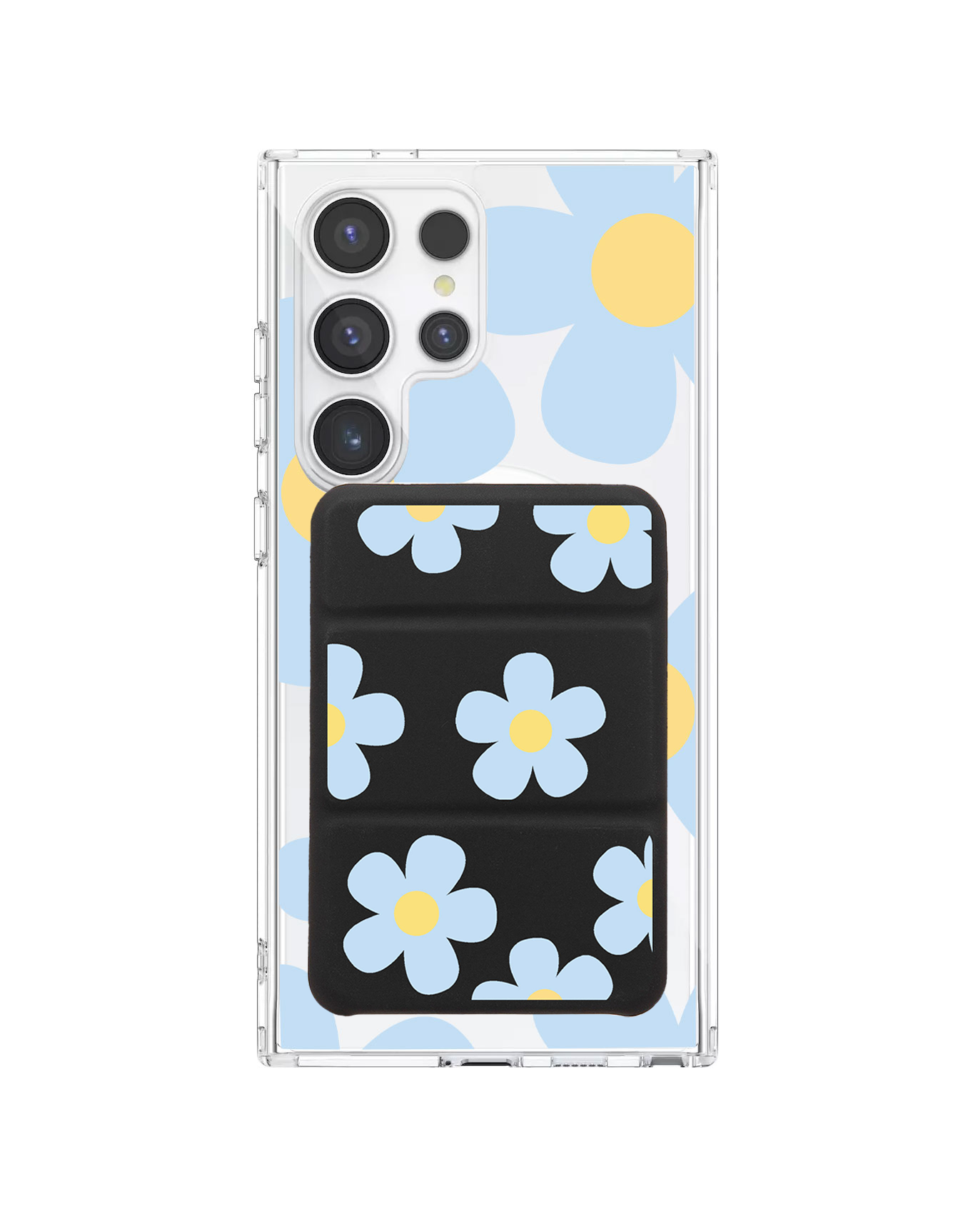 เคสกระเป๋าสตางค์พับสามทบแบบแม่เหล็กสำหรับ Android - Daisy Garland