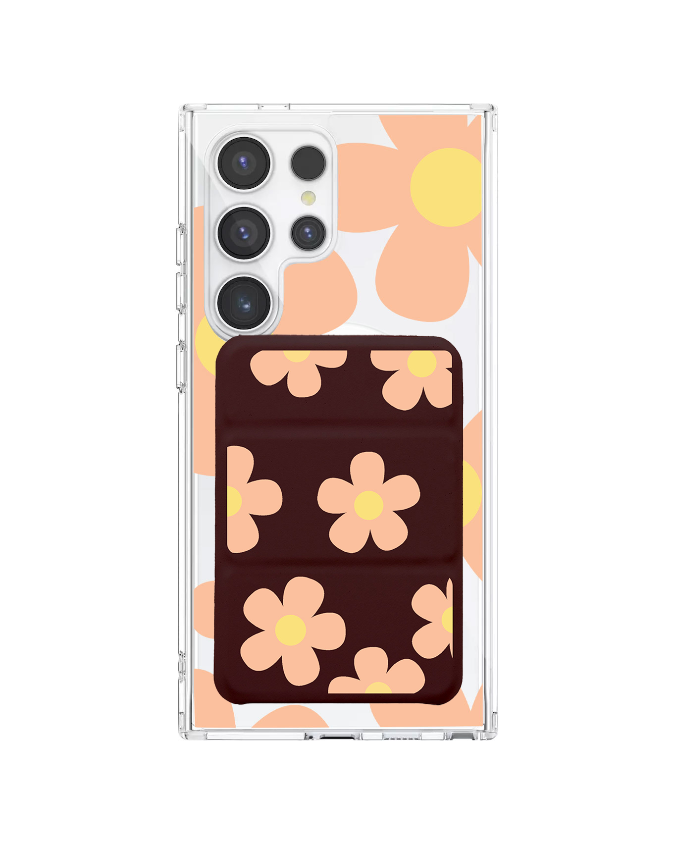 เคสกระเป๋าสตางค์พับสามทบแบบแม่เหล็กสำหรับ Android - Daisy Love