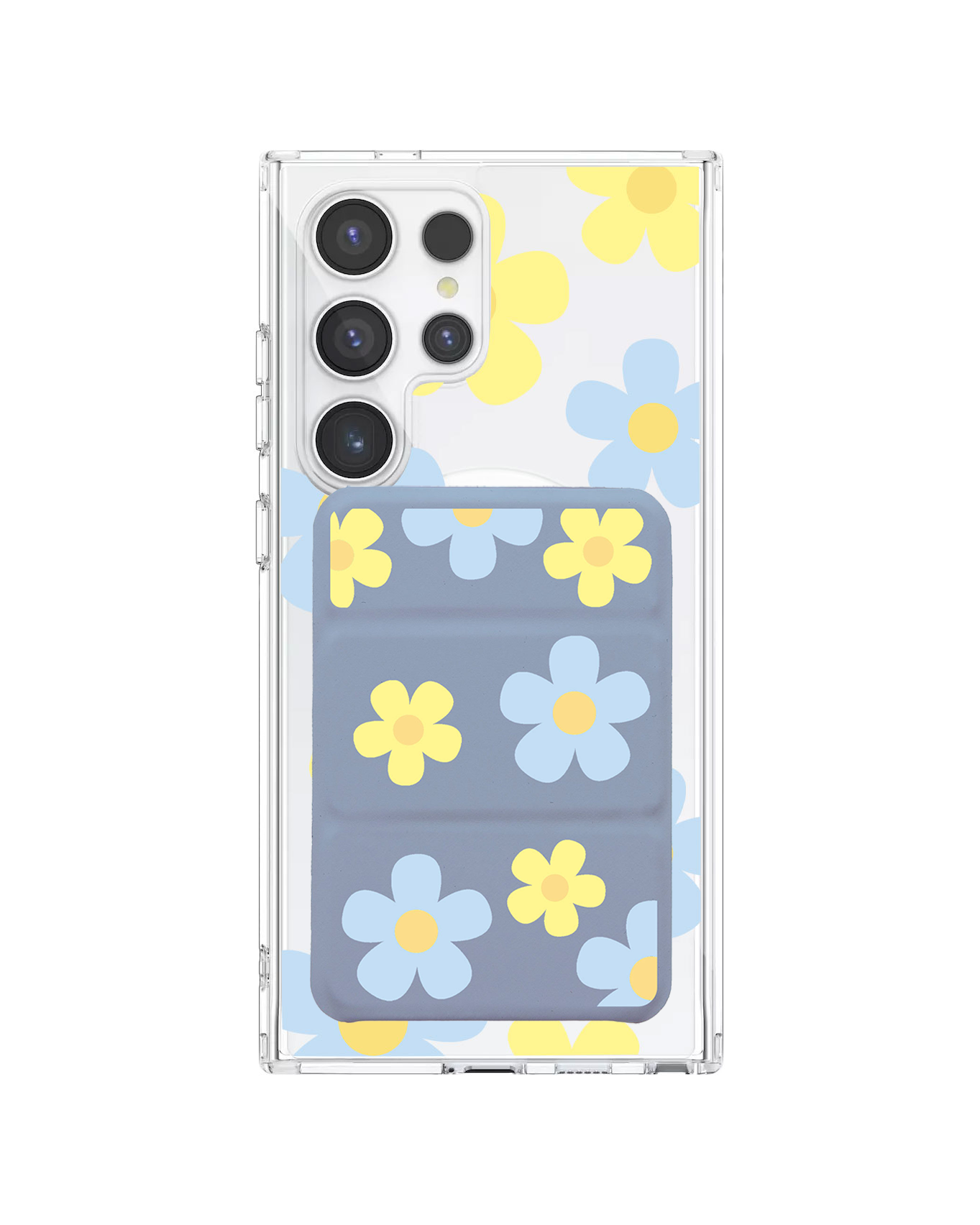 เคสกระเป๋าสตางค์พับสามทบแบบแม่เหล็กสำหรับ Android - Daisy Skies