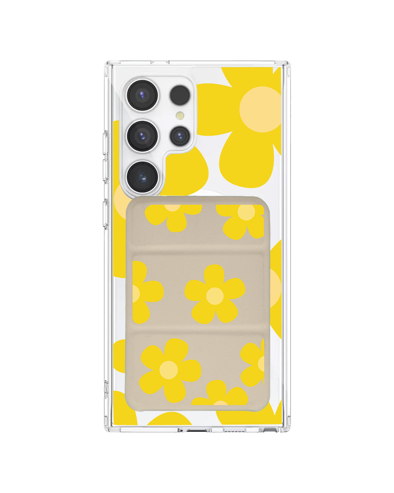 เคสกระเป๋าสตางค์พับสามทบแบบแม่เหล็กสำหรับ Android - Daisy Sunshine