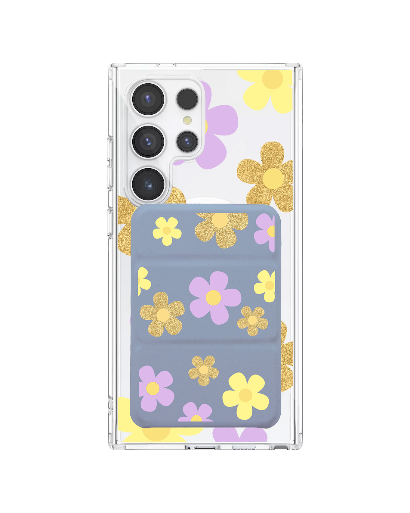 เคสกระเป๋าสตางค์พับสามทบแบบแม่เหล็กสำหรับ Android - Daisy Twinkle