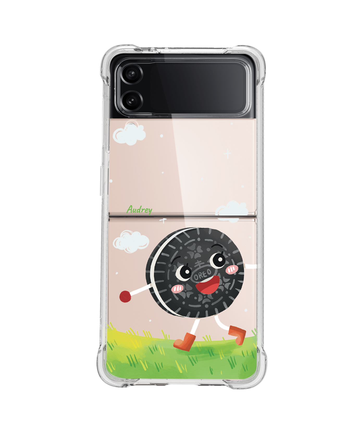 Android Flip / Fold Rearguard Hybrid - Cookies to my Milk (Couple Case)
