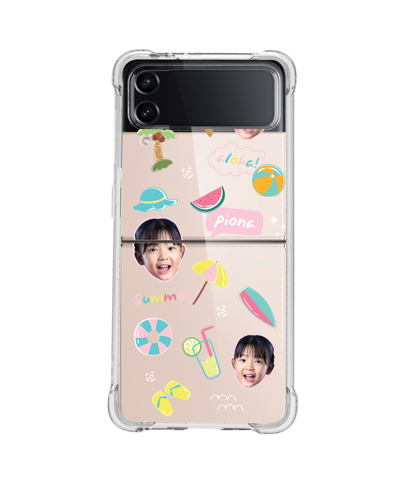 Android Flip / Fold Rearguard Hybrid - Face Grid Summer