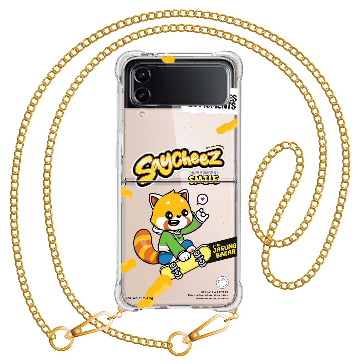 Android Flip / Fold Rearguard Hybrid - Say Cheez